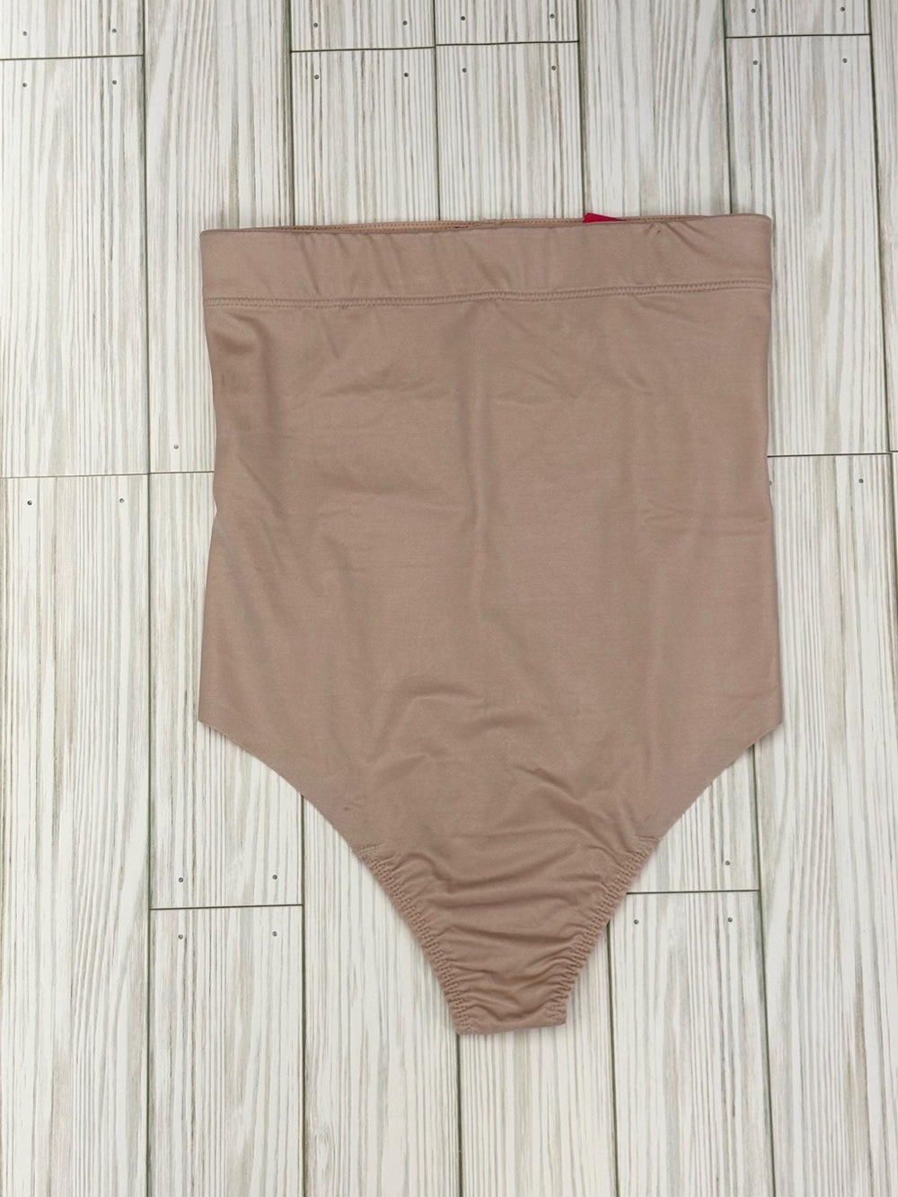 Spanx Champagne Beige High Waisted Shaping Thong Sz S